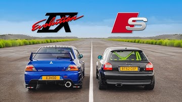 IS QUATTRO ALL HYPE? - BUILT EVO 9 STEPS UP TO RACE