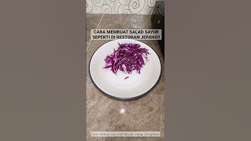 Thumbnail of CARA MEMBUAT SALAD SAYUR SEPERTI RESTORAN MEWAH!!! #salad #saladsayur
