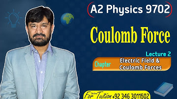 9702 A2 Physics Chapter Electric Fields & Columbus Forces | Topic Coulombs Force | Lec 2 #physics