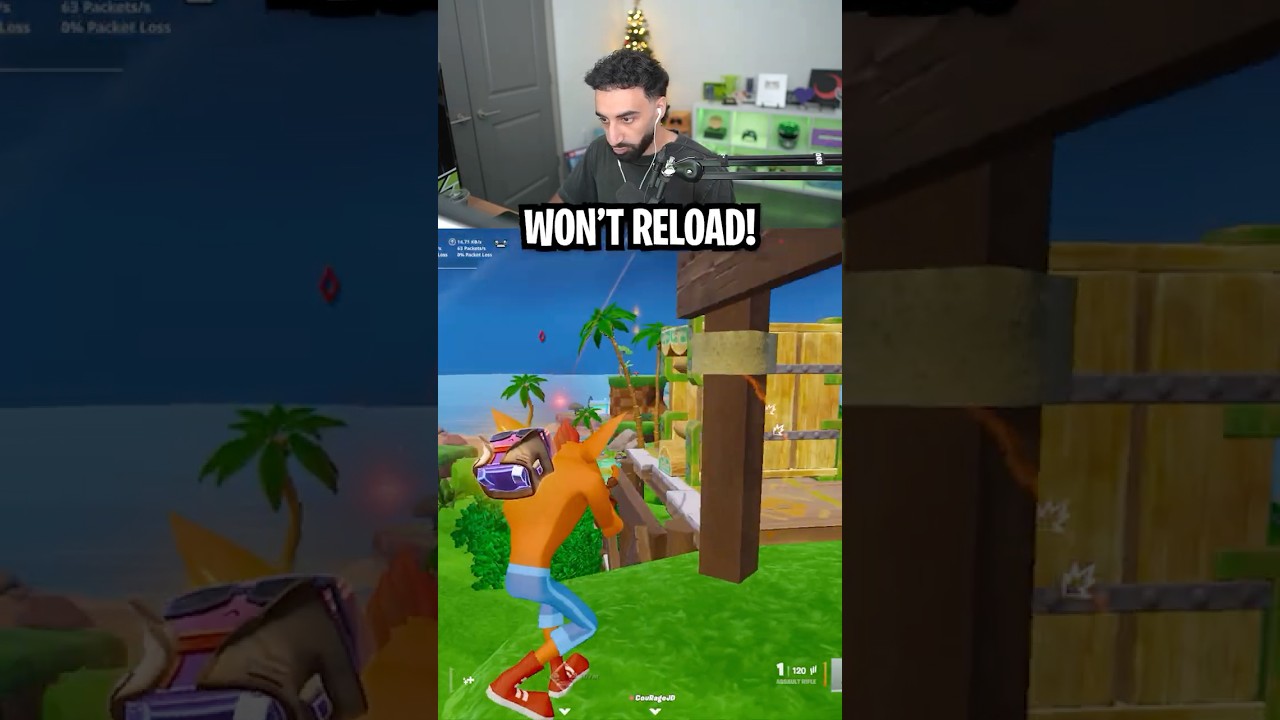 I Couldn't Reload My Gun 😂