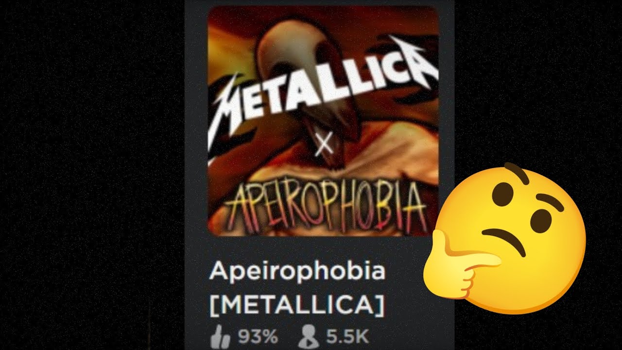 Roblox Apeirophobia News on X: #Metallica has collaborated with