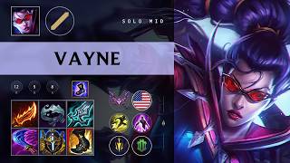 Vayne Mid vs Cho'Gath - NA Master Patch 26.08