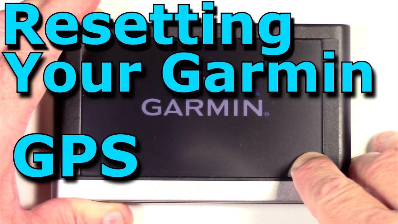 Monica Tænk fremad Etablere How to Restore / Reset a Garmin Nuvi GPS to Factory Settings (Both Methods)  - YouTube