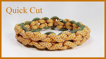 Paracord Bracelet Instructions: "Autumn" Bracelet Design Quick Cut
