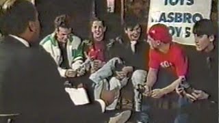 New Kids On The Block Rare 1990 Interview