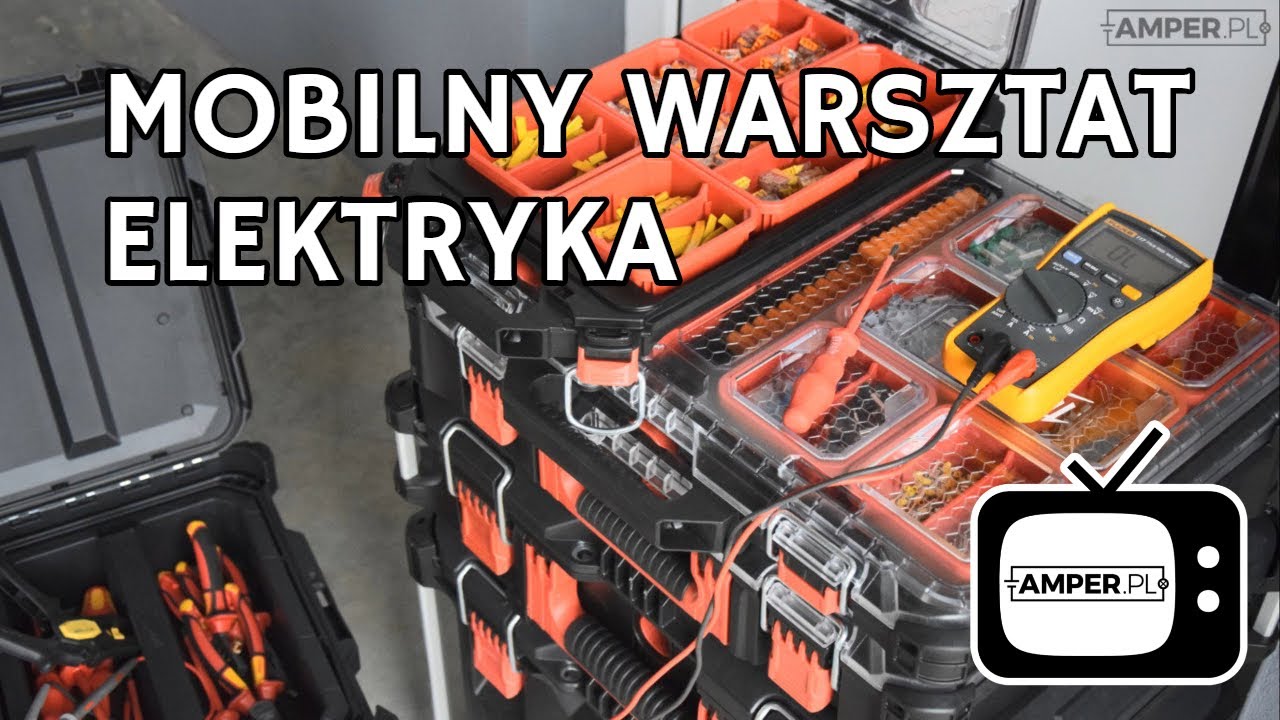 Milwaukee Packout - mobilny warsztat elektryka [narzędzia dla elektryka]