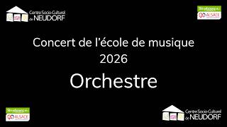 Orchestre - Concert EMN 2026