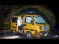 How to live in a micro camper van. | Car Camping | Van Life | Relaxing, Nature Sounds, ASMR