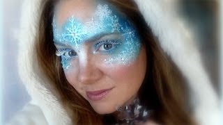 Frozen Makeup and Face Painting Tutorial