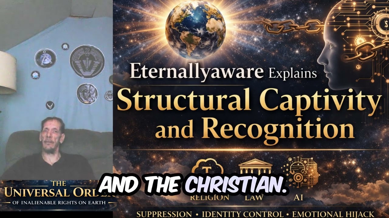 Eternallyaware Explains Structural Captivity and Recognition of Being