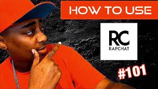 HOW USE #rapchat MOBILE RECORDING APP screenshot 5
