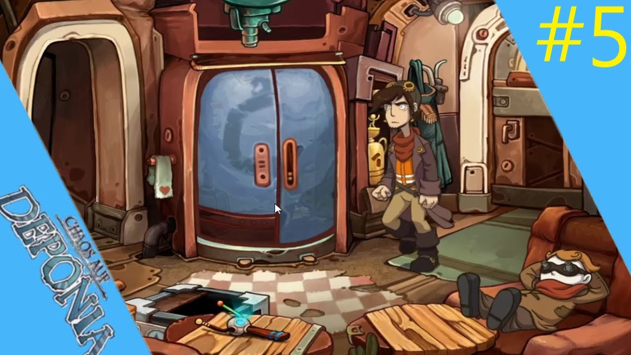 Deponia The complete Journey - Wenzels Haus - #5 - YouTube