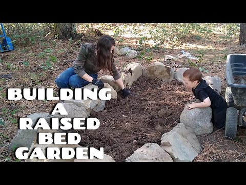 How To Make A Raised Rock Garden Bed