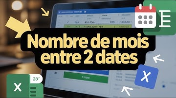 📅🧮 Excel : Calculez le Nombre de Mois Entre 2 Dates en 1 Seconde !