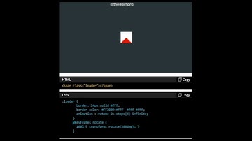 HTML | CSS | Loader Animation | Interactive Component | UI design | #shorts #ui #uidesign