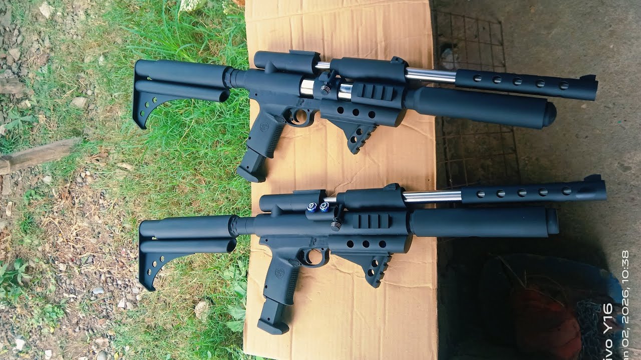 PVC toy gun butane powered quick test 