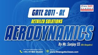 GATE 2011 Aerospace Engineering Question Paper | Aerodynamics Solutions | GATE AE Online Coaching