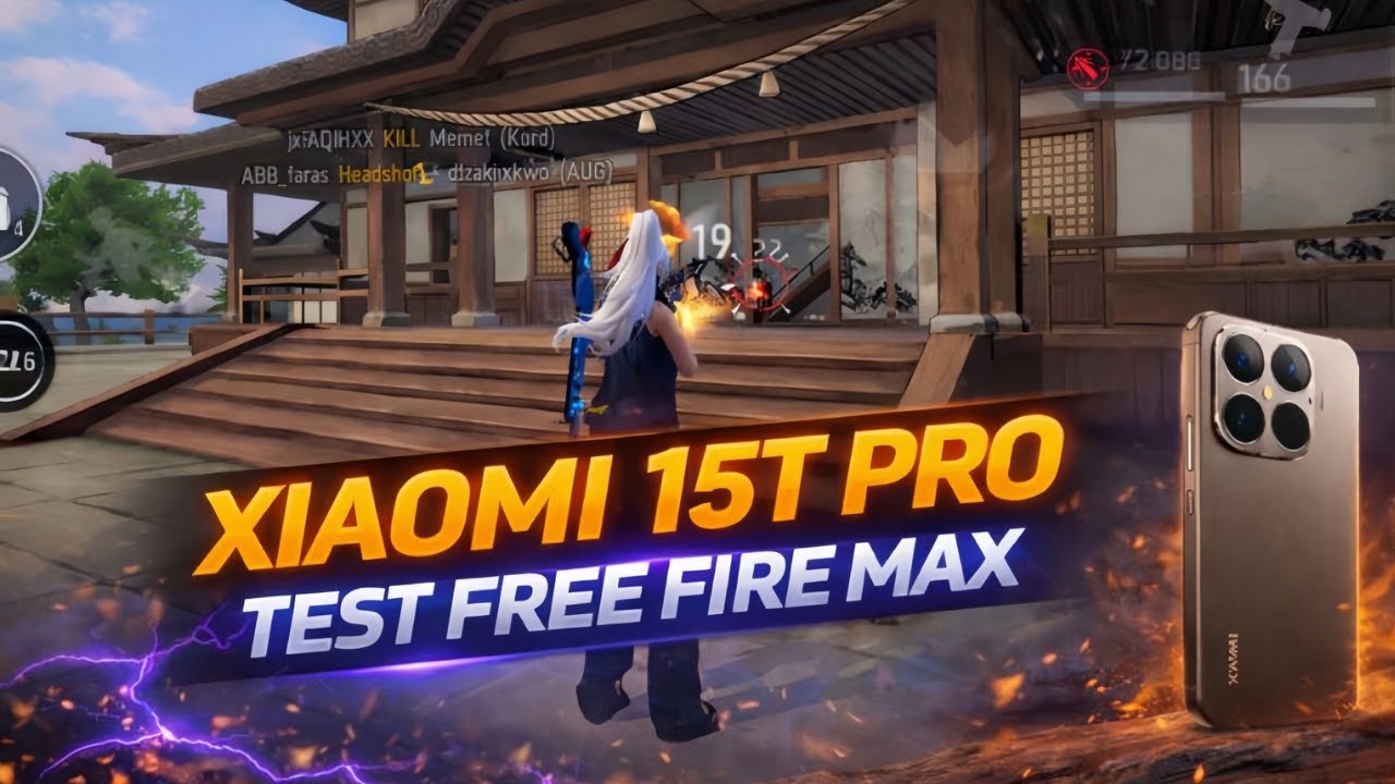 XIAOMI 15T PRO TEST FREE FIRE MAX 2026