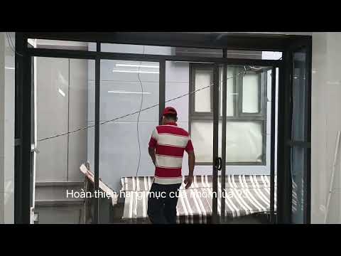 Video Cửa nhôm xingfa lùa hệ 93 xài khóa chữ D phụ kiện... - youtube