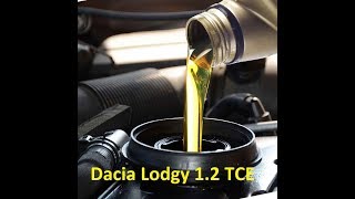 Замена масла Dacia Lodgy 1.2 TCE/Oil change Dacia Lodgy 1.2 TCE