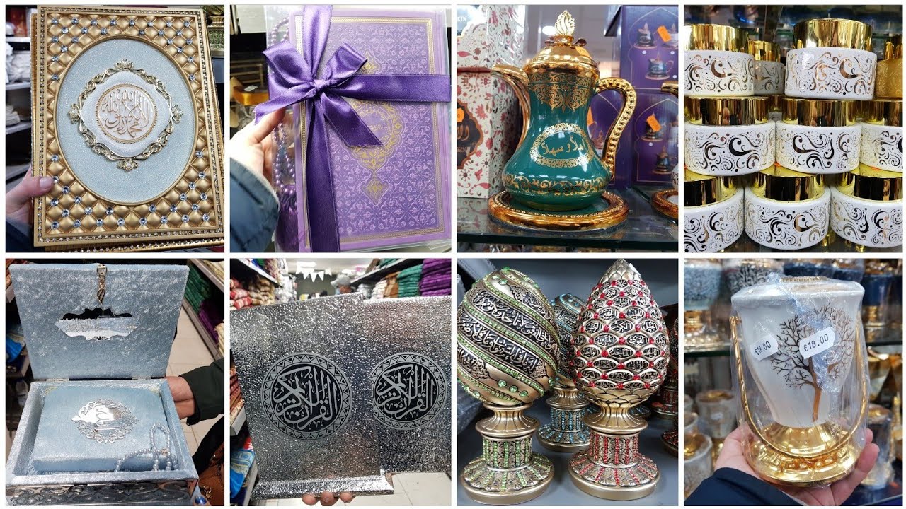استعدي للشهر الفضيل🌙 كلشي في سوق دبي بفرنسا /مصاحف بالحاملة/بخور العود/مبيخرات/تسابيح/زرابي للصلاة