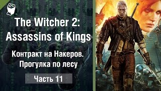 Прохождение The Witcher 2: Assassins of Kings (Ведьмак 2) #11, Контракт на Накеров. Прогулка по лесу