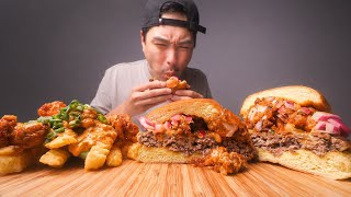 Most Bogus Shake Shack Menu Ever?! - Calamari Burger and Fries