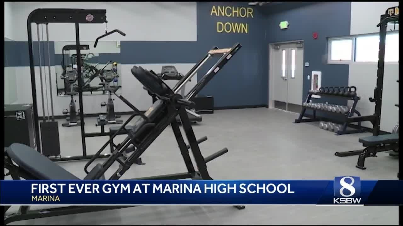 First ever gym at Marina High School is open YouTube