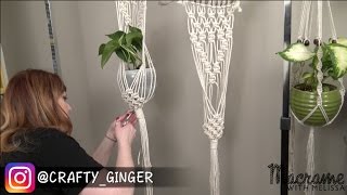 #4 of 4: Macrame Plant Hanger for Beginners DIY Tutorial