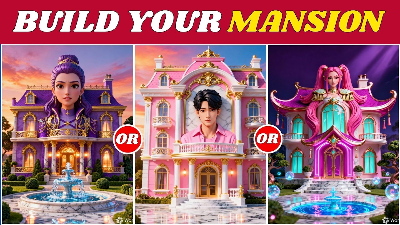 Постройте свой роскошный особняк охотников на демонов в стиле K-Pop 👿 | Викторина «Что бы вы пред...