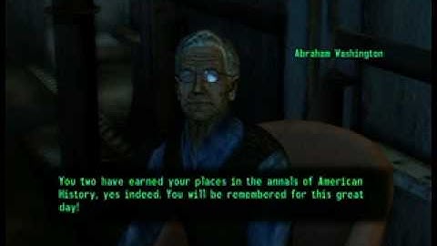 Fallout 3 - Stealing the Declaration of Independence Quest Part 5/5 (XBox 360 Version)