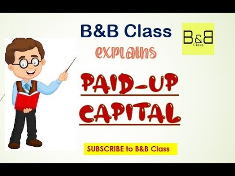 What is Paid Up Capital ? Introduction to Paid Up Capital ...