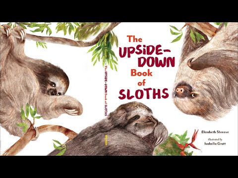 🦥🌟Book Trailer! THE UPSIDE-DOWN BOOK OF SLOTHS (Norton Young Readers, Sept 5, 2023)