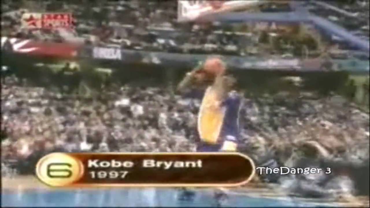 NBA Slam Dunk Contest All Time TOP 10 Greatest Dunks YouTube