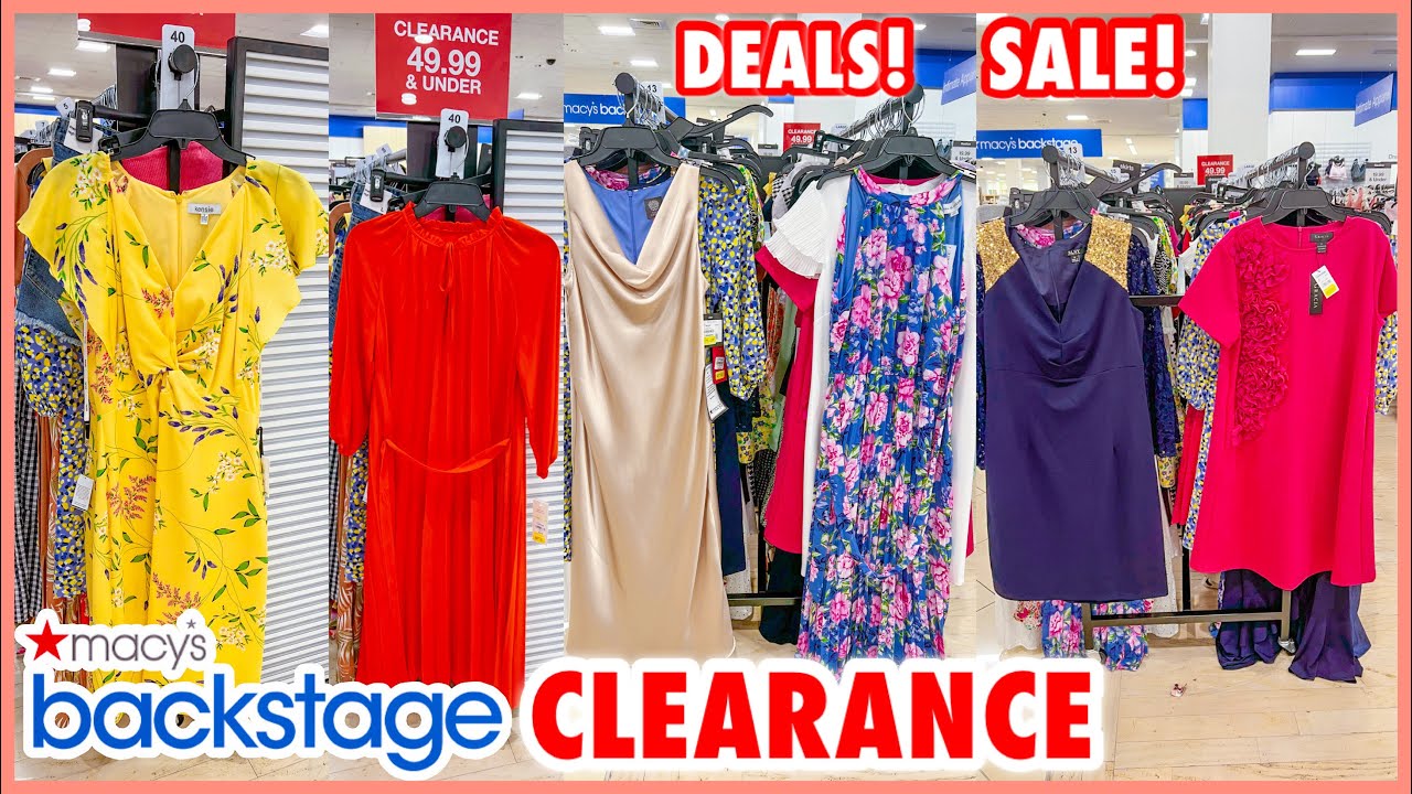 macy’s clearance sale online dresses