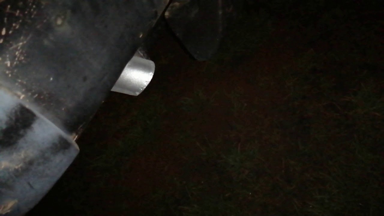 Opel frontera 2.3 D turbo intercooler zvuk výfuku (exhaust sound) YouTube