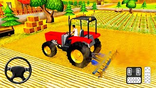 Forage Plow Farming Harvester - Tractor Driving - Android Games - Gameplay screenshot 2