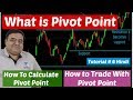 How to Calculate Pivot Point, R1, R2, R3 and S1, S2, S3