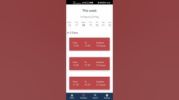 Sample Loadshedding Schedule App