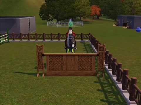 [Sims 3] Cours de Saut ~Emmy&Lady~