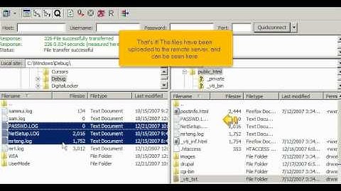 micfo | how to upload your files using FileZilla FTP client