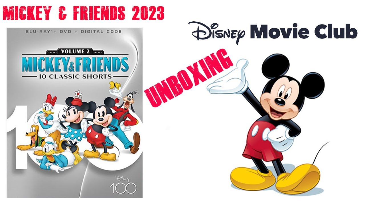 Mickey & Friends Volume 2 2023 Disney Movie Club Exclusive Blu Ray Edition  (Review and Unboxing) - YouTube