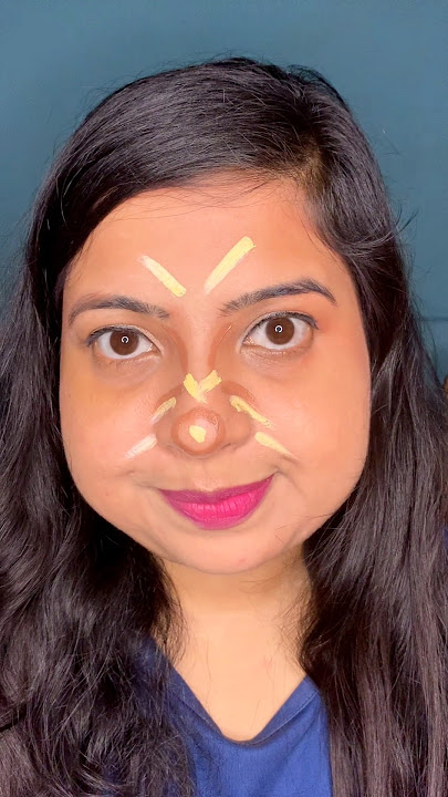 Tried Viral Contour Hack #shorts #makeup #fyp #trending #viralvideo #shortvideo #beauty