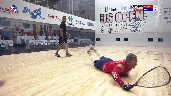 2019 US OPEN: Singles Rd of 32: Rocky Carson vs. M...