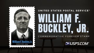 USPS #WilliamFBuckleyStamp