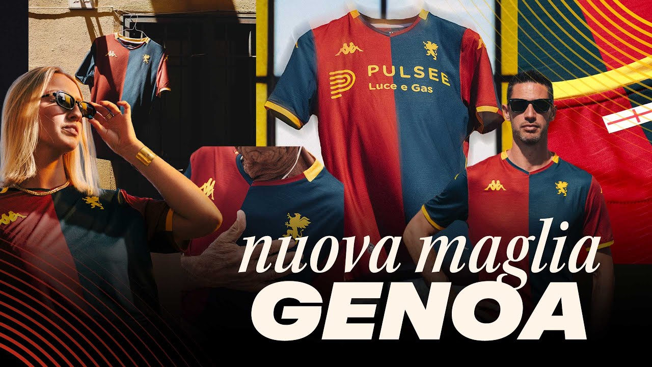 LA MIGLIORE IN SERIE A? | Commentiamo la nuova MAGLIA del GENOA - YouTube