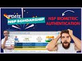 Updates for Scholarship  NSP Biometric Authentication nsp update today