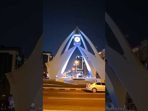 Timeless Nights: Deira Clock Tower #dubai #deira #dubaivlog #dubailife
