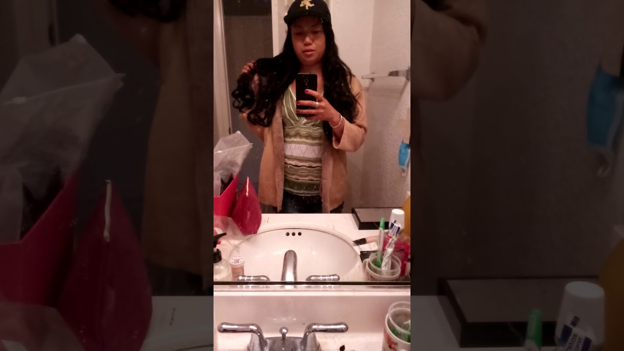 New curly hair extensions cheapest kind off wish