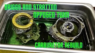 Briggs Ve Stratton, Ikiz Karbüratör Ve Yakıt Pompasının Yeniden Inşasına Karşı Çıktı